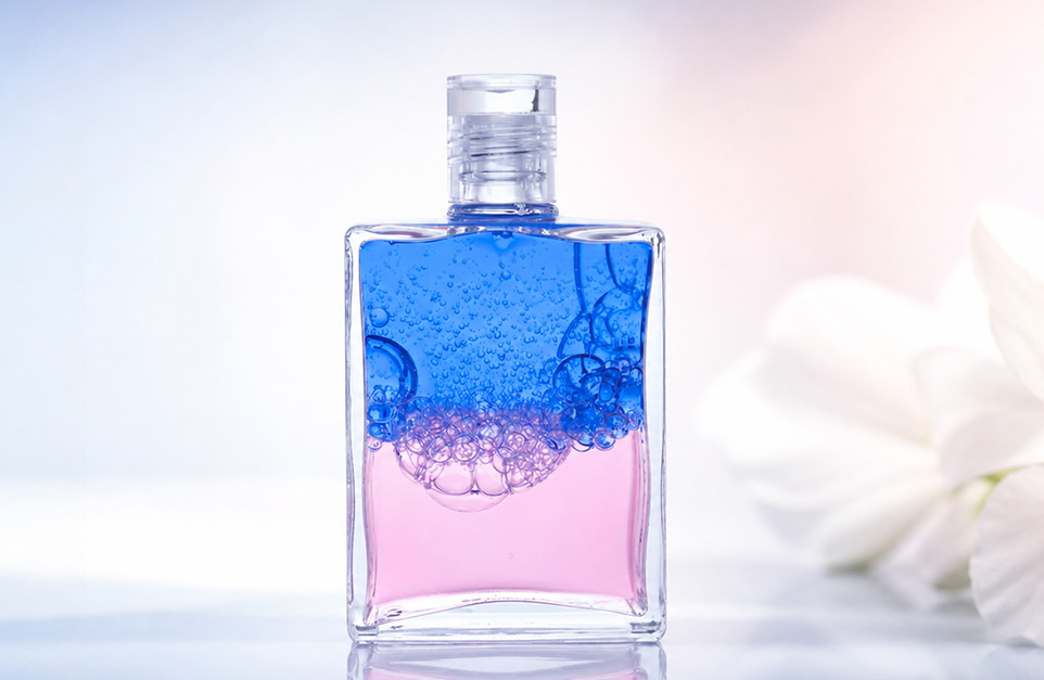 Aura-Soma Equilibrium B20 Sternenkind: Blau über Pink