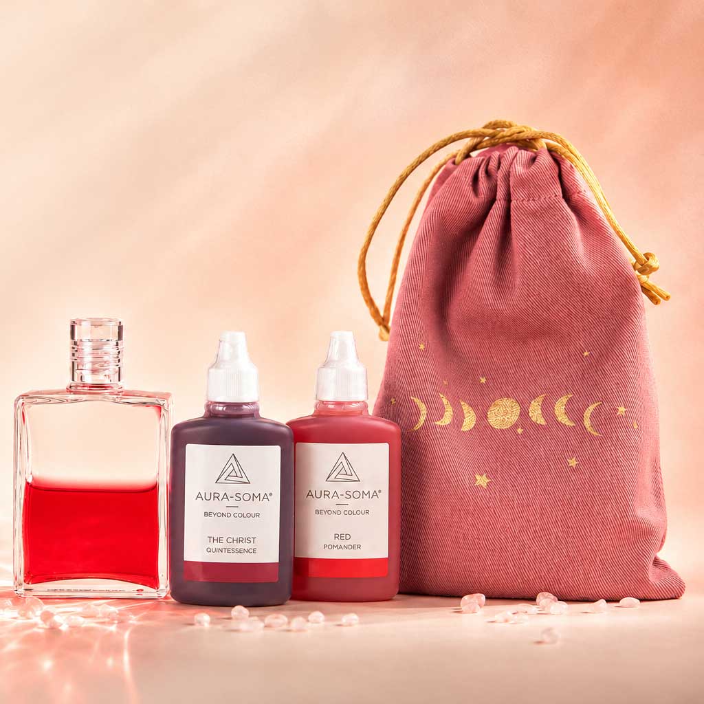 Aura-Soma® The Power of Red Set mit Geschenk