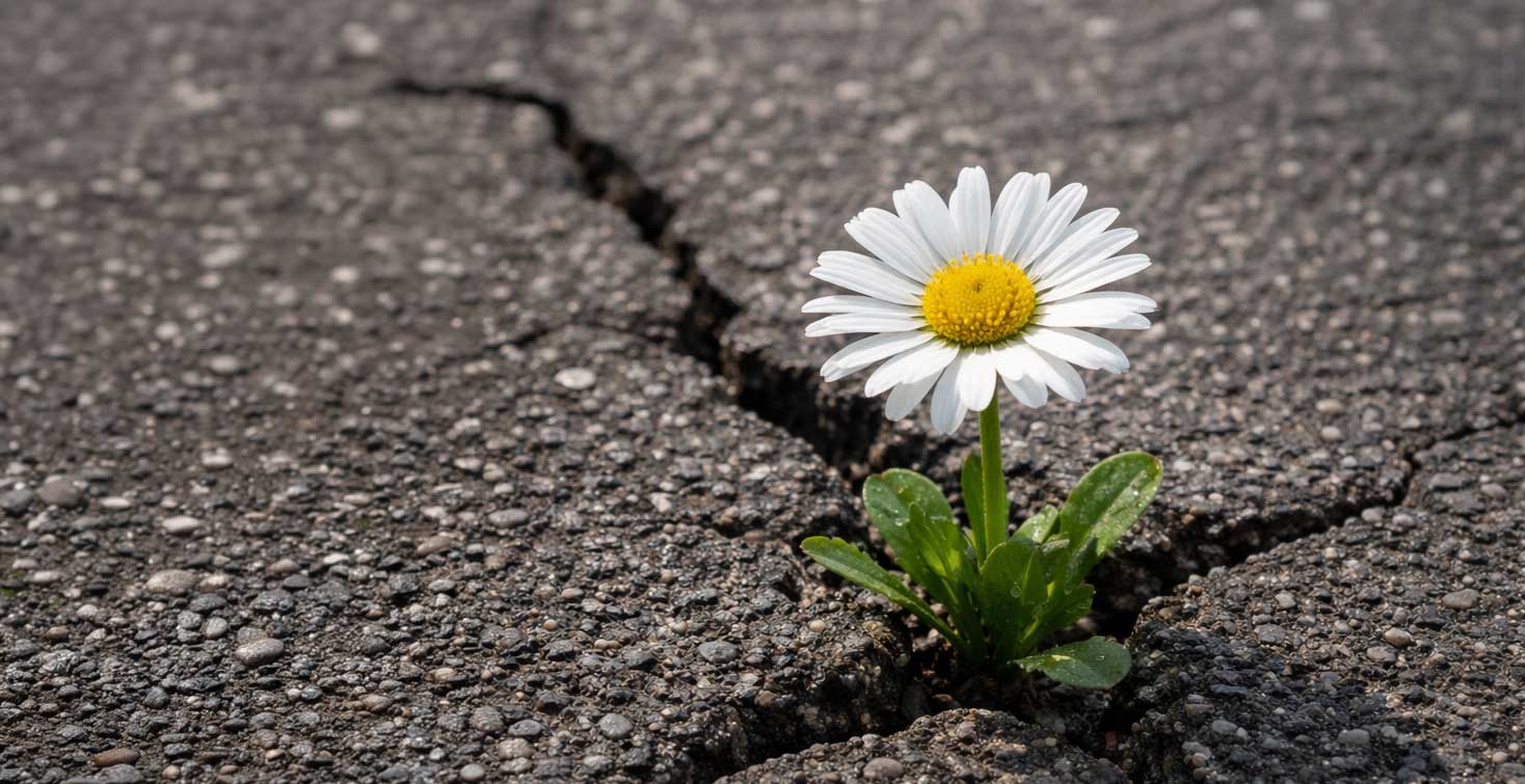 Gänseblümchen als Symbol für die Liebe zu den kleinen Dingen