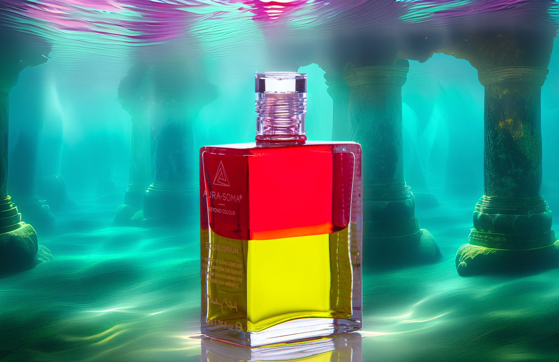Poseidon in Aura-Soma®: Die geheimnisvolle Flasche B122 entschlüsselt