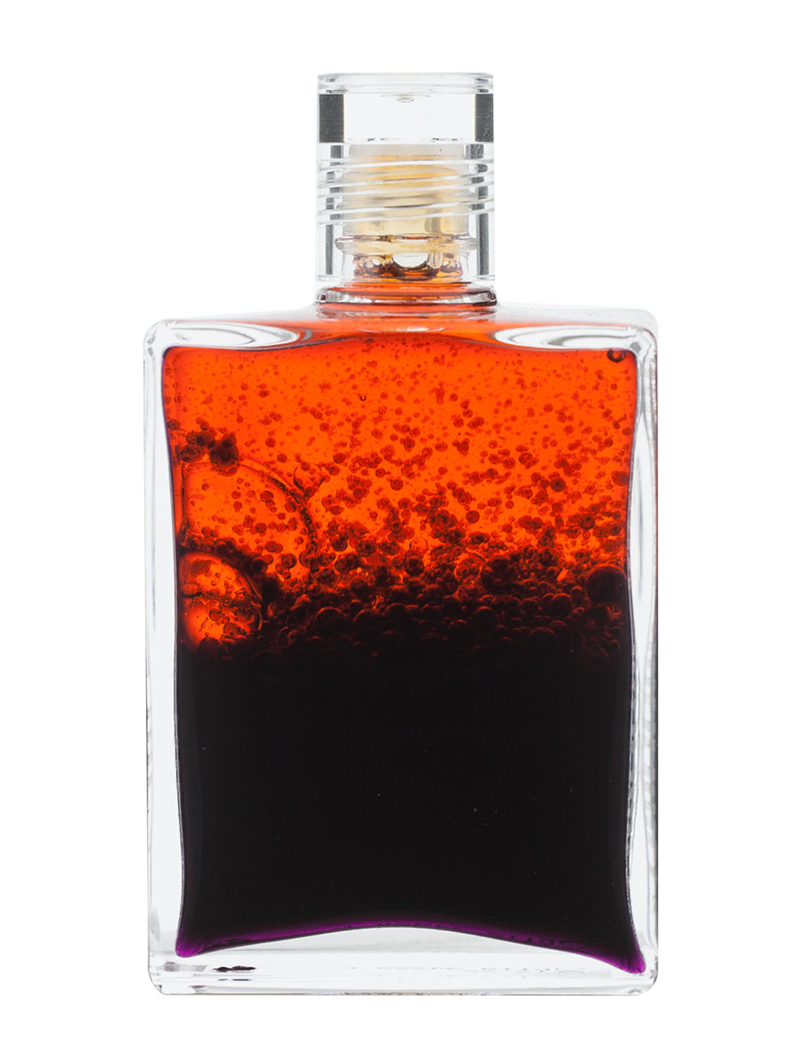 Verschüttelte Aura-Soma Flasche B199