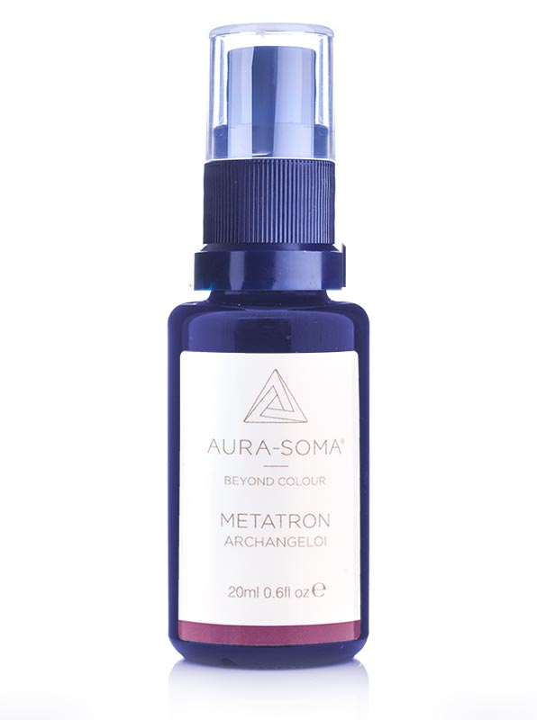 Aura-Soma ArchAngeloi Essenz Metatron als Sprayflasche, Begleiter für Licht und Schatten, Tiefe und innere Reifung
