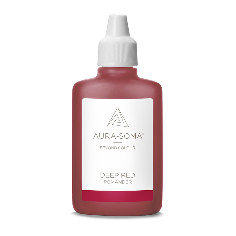 Aura-Soma® Pomander Tiefrot in 25 ml