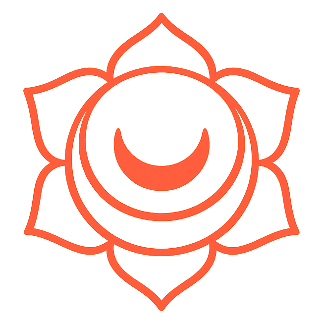 Symbol des Sakralchakras zur Aura-Soma Equilibrium B20