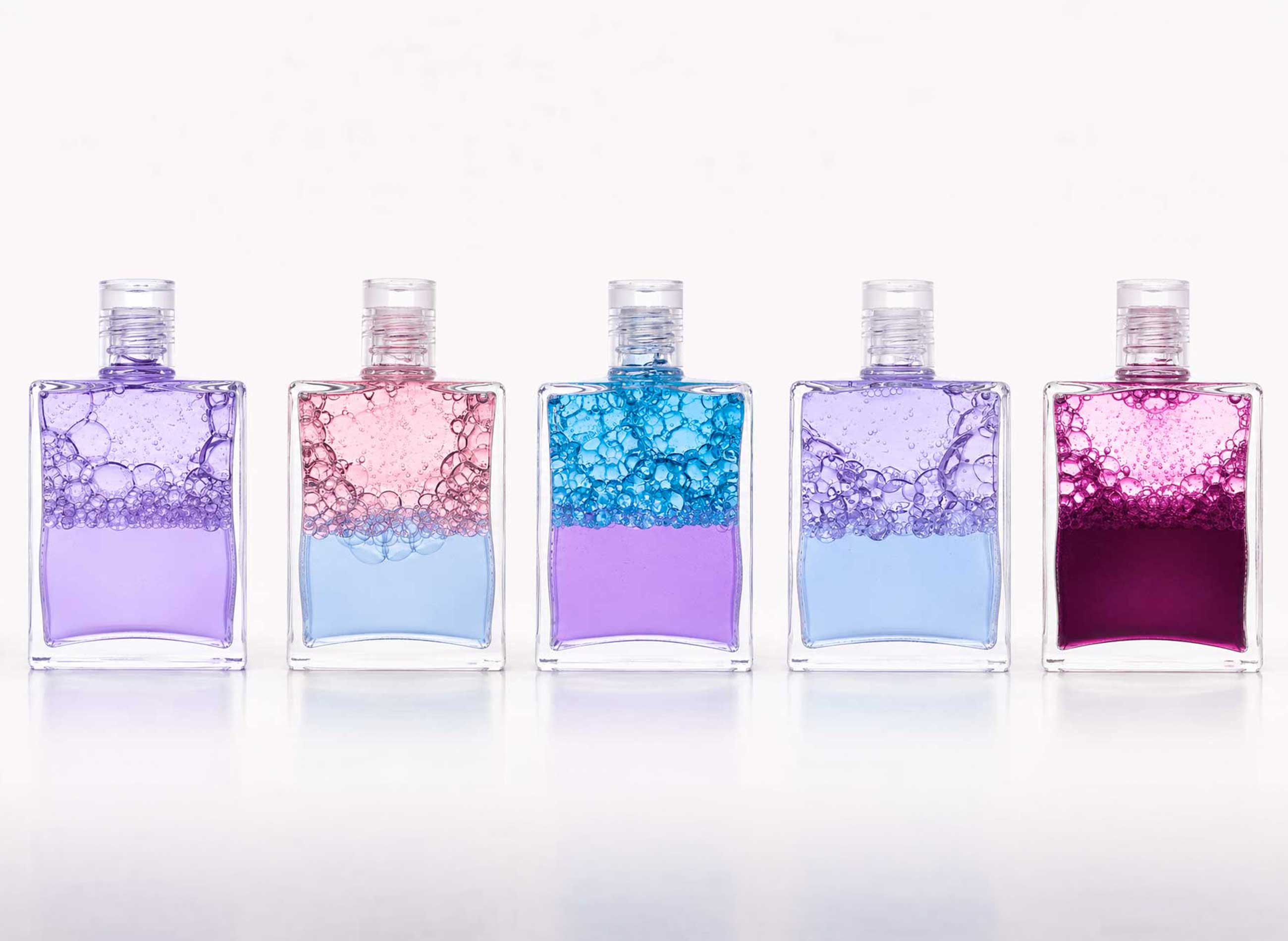 Was bedeuten die Blasen in einer Aura-Soma Equilibrium Flasche?