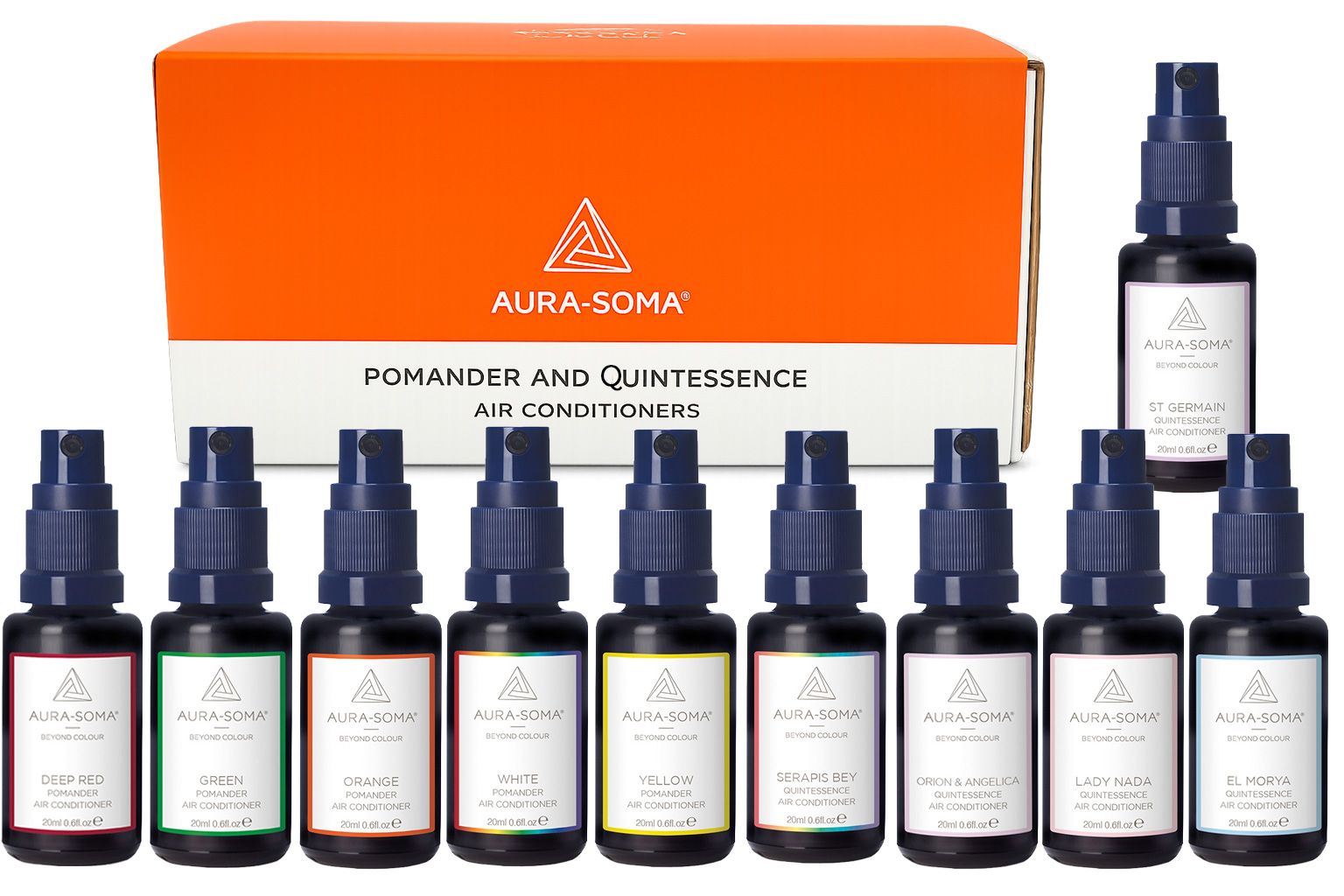 Aura-Soma Raumspray Tester-Set