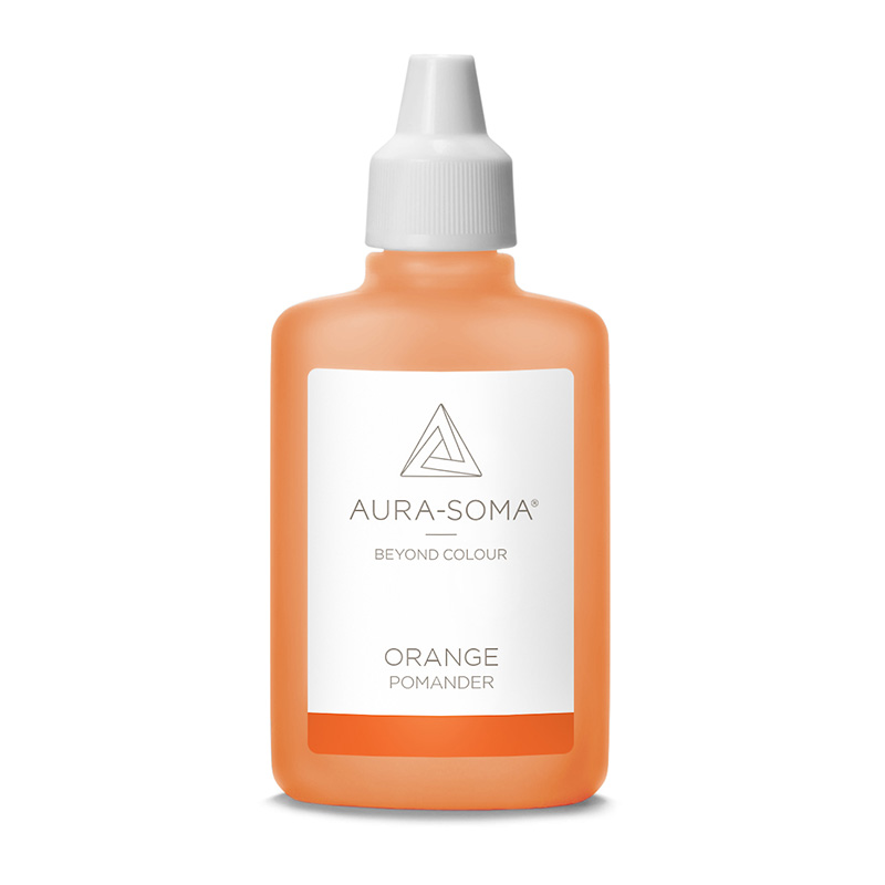 Aura-Soma Pomander Orange als Ergänzung zur Equilibrium B120