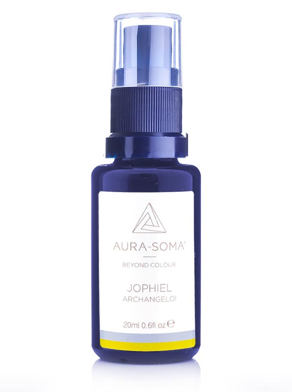 Aura-Soma ArchAngeloi Essenz Jophiel als Sprayflasche, Impuls für Hoffnung, Vertrauen und einen neuen Anfang