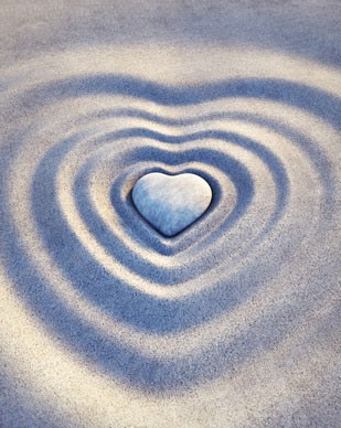 Herz-im-Sand