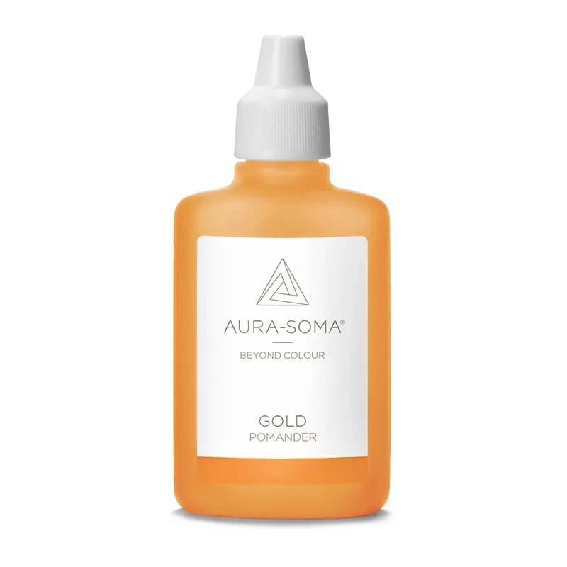 Aura-Soma Pomander Gold als Ergänzung zur Equilibrium B95