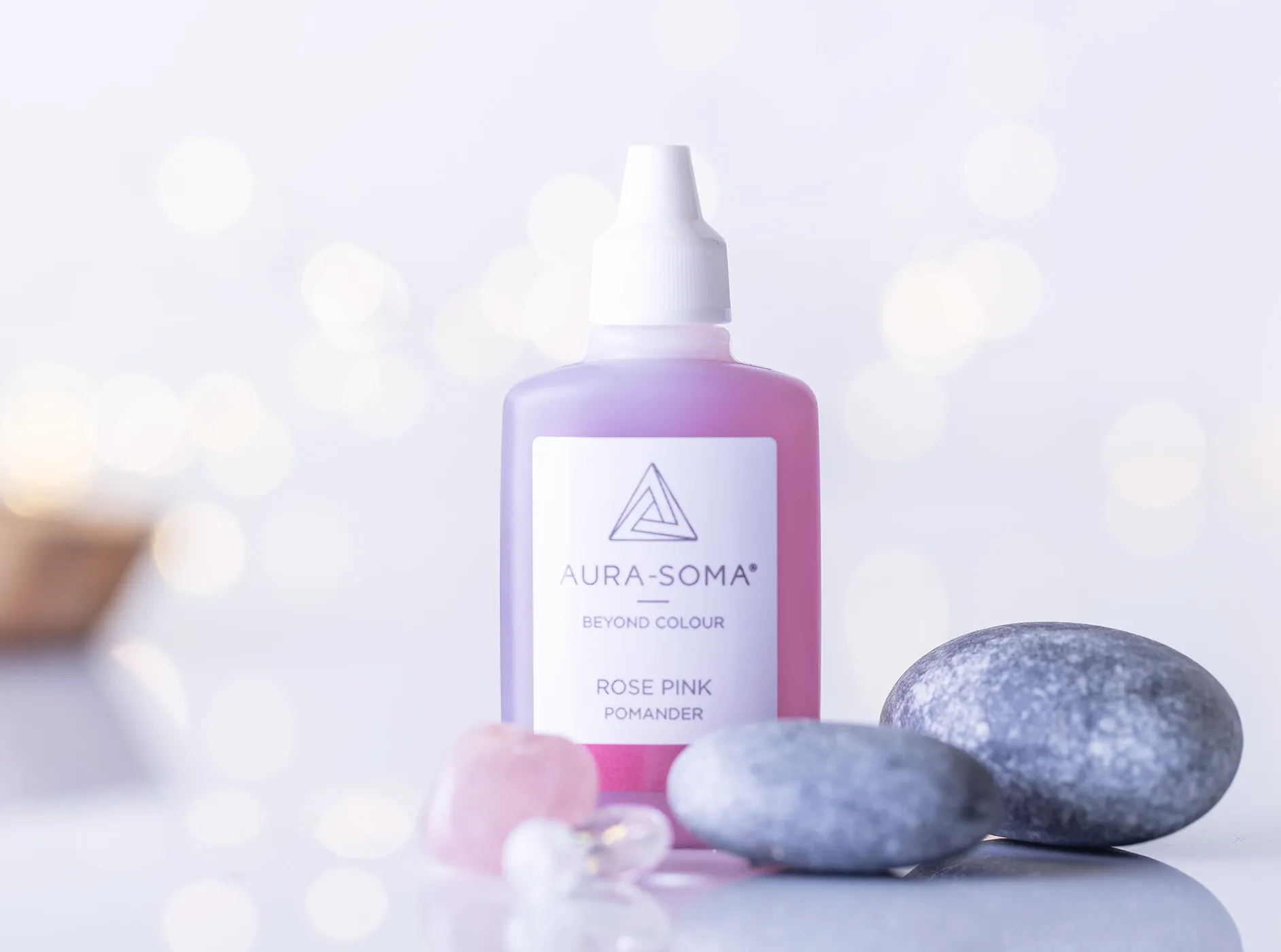 Aura-Soma Rose Pink Pomander als Blogbeitrag zu Selbstliebe und Mitgefühl