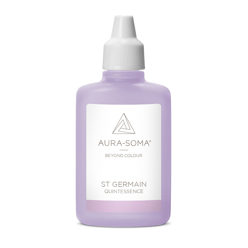 Aura Soma Quintessenz Saint Germain für Wandel und innere Weite