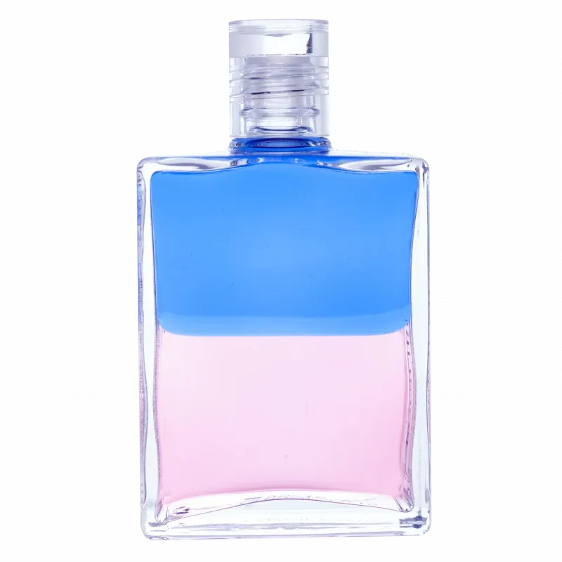 Aura-Soma Equilibrium B20 Sternenkind in der Glasflasche, Blau über Rosa, 50 ml